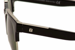 Balenciaga Catlook Silver Trim Sunglasses For Women In Black And Silver