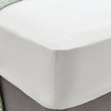 Egyptian Cotton T400 Extra Length Fitted Sheet In White