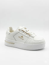 Replay Womens University Glam Shoes In White