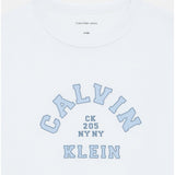 Calvin Klein Girls Varsity Graphic T-Shirt In White