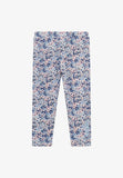 Guess Girls Reversible Leggings In Blue Multi