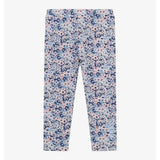 Guess Girls Reversible Leggings In Blue Multi