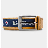 Ben Sherman Mens Belt In Mustard