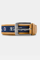 Ben Sherman Mens Belt In Mustard