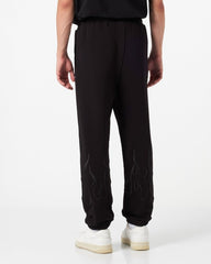 Vision Of Super Vs00864 Pants With Black Flames Black
