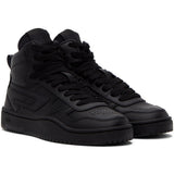 Diesel Mens S-Ukiyo V2 Mid Sneakers In Black