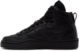 Diesel Mens S-Ukiyo V2 Mid Sneakers In Black