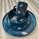 Mug Set Of 4-Indigo Blues