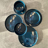 Carrol Boyes Side Plate Set Of 4-Indigo Blues