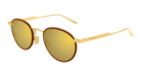 Bottega Veneta Sunglasses Mens In Gold Gold BV1389S-004