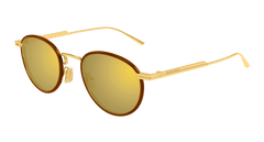 Bottega Veneta Sunglasses Mens In Gold Gold BV1389S-004