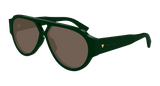 Bottega Veneta Sunglasses Man Green Brown Bv1318S-003