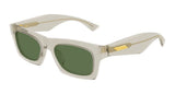 Bottega Veneta Sunglasses In Unisex Beige Green BV1457S-004