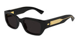 Bottega Veneta Sunglasses Unisex In Black Grey BV1400S-001
