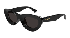Bottega Veneta Sunglasses Woman Black Grey Bv1325S-001