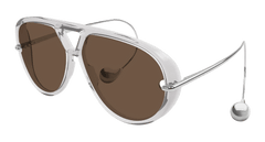 Bottega Veneta sunglasses Woman Grey Silver Brown BV1273S-009