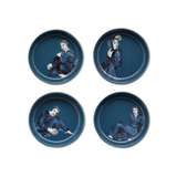 Carrol Boyes Cereal/Soup Set Of 4 In Indigo Blues