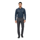 Loreti Mens Brut Long Sleeve Golfer In Moss