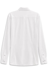 Bugatti Mens Casual Long Sleeve Shirt In White