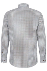 Bugatti 9750 78604C Mens Cognac Long Sleeve Casual Shirt