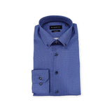 Bugatti Mens 1/1 Sleeve Printed Shirt In Navy