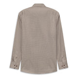 Bugatti Mens Casual Long Sleeve Shirt In Beige