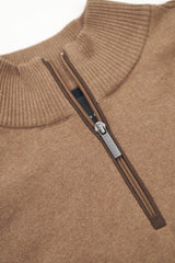 Bugatti 750065520B Mens Sweater 1/1 Sleeve Cognac