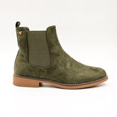 Butterfly Feet Ladies Celeste Olive chelsea boot