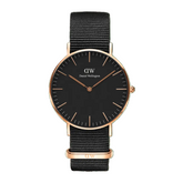 Dw Gents Classic Rose Gold/Black Dial