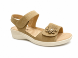 Pierre Cardin Ladies Norah Sandals In Taupe