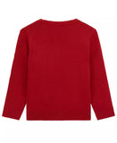 Guess Boys Long Sleeve 7B Sweater In Red