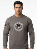 Covali Mens Italiano Sweatshirt In Dark Grey