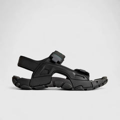 Ryder Mens Trek Sandals In Black & Grey