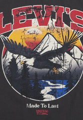 Levis Boys Soar Like An Eagle T-Shirt In Black