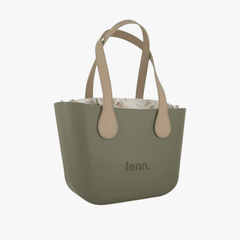 Fenn Light Tone HandBag In Watercress
