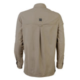 Watamu Mens Jambo Jambo Long Sleeves Shirt In Khaki