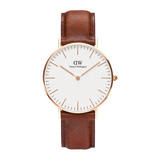Daniel Wellington Tan And White Watch