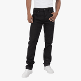 Guess Mens Slim Straight Leg Jeans In Black