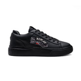 Replay Mens Notting Badges Sneakers In Black