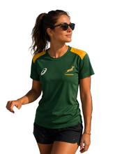 Asics Womens Springbok Fan Top In Green