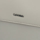 Calvin Klein Mens Sleek Reporter Mono Crossbody Bag In Light Brown