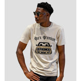 Pure Premium Cabrio T-shirt In Taupe
