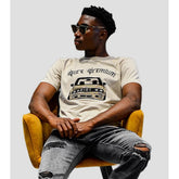 Pure Premium Cabrio T-shirt In Taupe