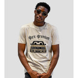 Pure Premium Cabrio T-shirt In Taupe