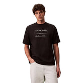 Calvin Klein 16S April Graphic Seasonal Black T-Shirt In Black
