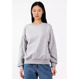 Calvin Klein Womens Archive Logo French Terry Sweatshirt In Grey