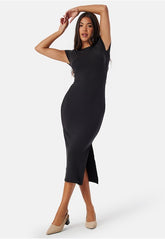 Calvin Klein J224064 Modal Detail Dress Black