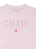 Calvin Klein Girls Multi Color Sweatshirt In Pink