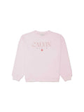 Calvin Klein Girls Multi Color Sweatshirt In Pink