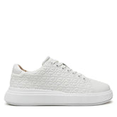 Calvin Klein Womens Cupsole Lace Up In White